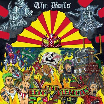 THE BOILS "From The Bleachers" LP (SFU) Green Vinyl